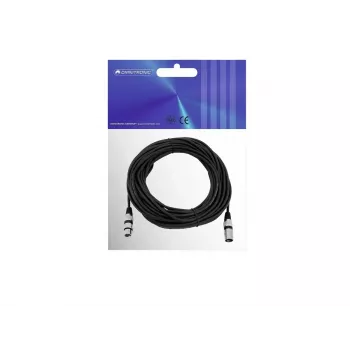 Audio kabelis Omnitronic 3022058N 20 m XLR (3 kontaktų) juodas