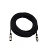 Audio kabelis Omnitronic 30220590 25m XLR 3 kontaktų juodas