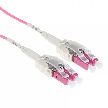 ACT 0,25 m daugiamodis 50/125 OM4 Polarity Twist šviesolaidinis kabelis su LC jungtimis