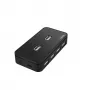 USB šakotuvas HAMA 00200123 — 7 prievadų USB 2.0 šakotuvas, 480 Mbit/s, juodas, 1,1 m laidas