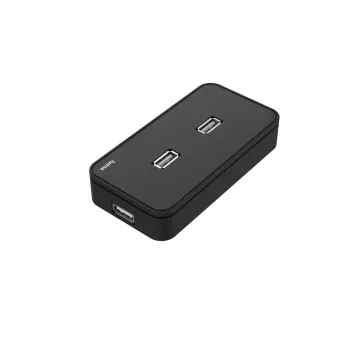 USB šakotuvas HAMA 00200123 — 7 prievadų USB 2.0 šakotuvas, 480 Mbit/s, juodas, 1,1 m laidas