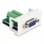 VGA lizdas į gnybtų bloką modulis DeLOCK Easy 45 81346