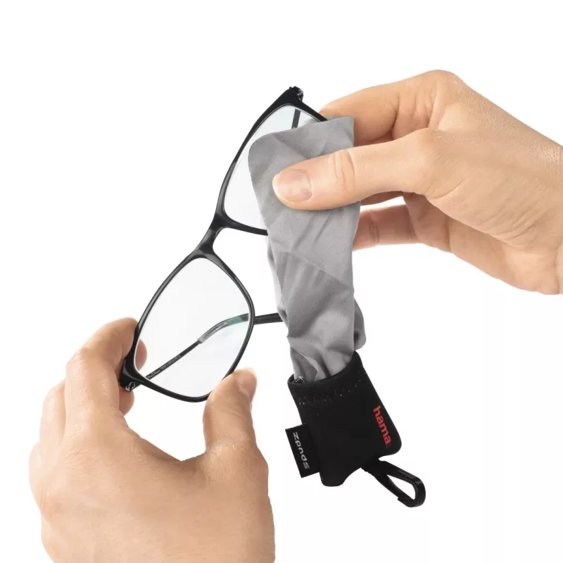 Hama Pocket Polyester dėklas, juodas/pilkas, 1 vnt.