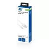 ACT AC3011 USB-A – Lightning laidas, 1 m, baltas, MFI sertifikuotas