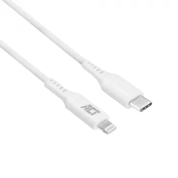 ACT USB 2.0 įkrovimo / duomenų kabelis C tipas – Lightning 1 m, MFi sertifikuotas