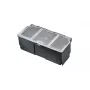 Dėžė saugojimui Bosch SystemBox stačiakampė polipropileno 600×400×280 mm, juoda/pilka