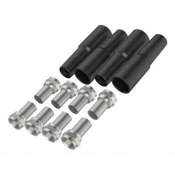Hama 00205314 palydovinės antenos priedas, juodos ir metalinės spalvos