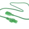 ACT Powercord C14 - C15 žalias 2 m kabelis H05RN-F 250V 10A