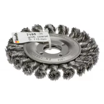 Šepečinis ratas KWB 719536 11,5 cm Kotelio skersmuo 2,2 cm