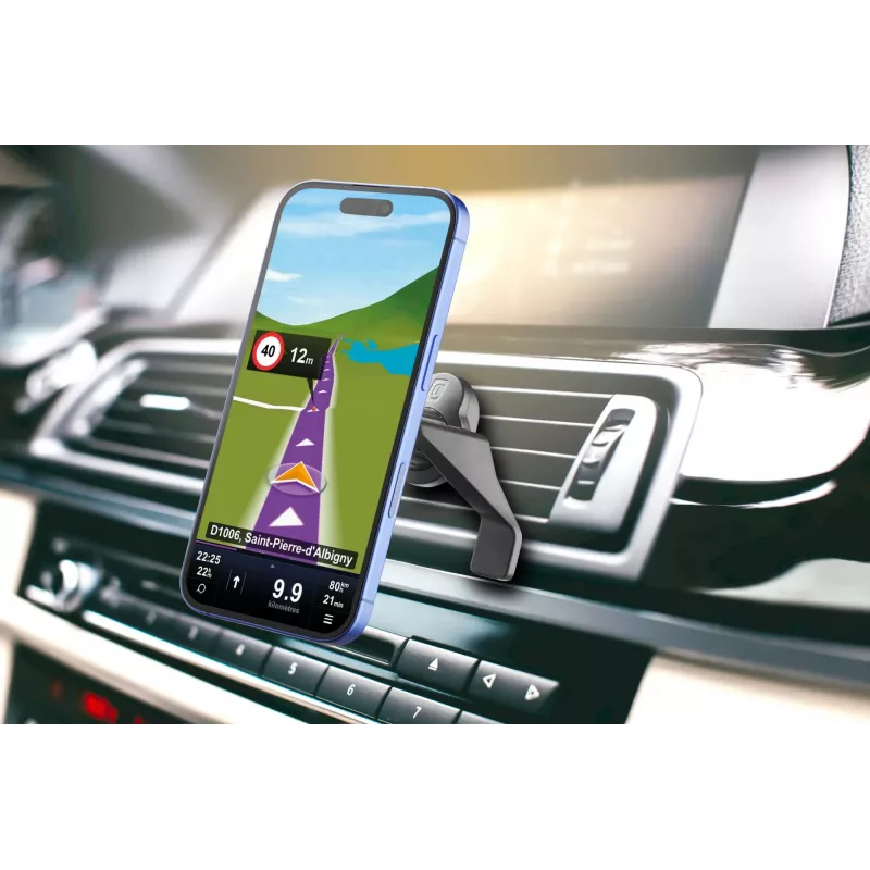 Cellularline Touch Mag Air Vents – magnetinis laikiklis automobiliui, skirtas MagSafe sistemai