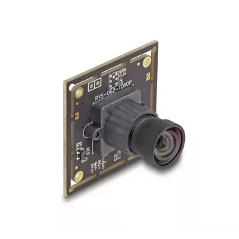 Webkamera DeLOCK 12072 2,1 MP 1920 x 1080 USB 2.0 Juoda