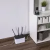 Hama Mini kabelių dėžutė stalui/grindims balta