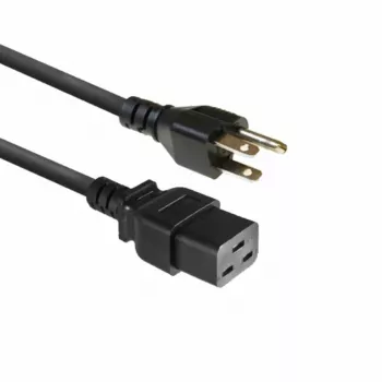 Maitinimo laidas ACT AK5445 Juodas 1,8 m C19 jungtys