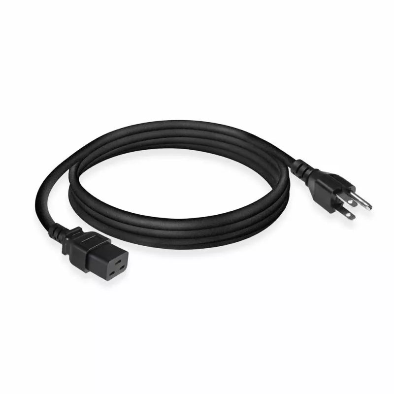Maitinimo laidas ACT AK5445 Juodas 1,8 m C19 jungtys