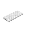 Hama WK-500 belaidė klaviatūra Home/Office RF Wireless + Bluetooth QWERTZ vokiška pilka, balta