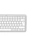 Hama WK-500 belaidė klaviatūra Home/Office RF Wireless + Bluetooth QWERTZ vokiška pilka, balta