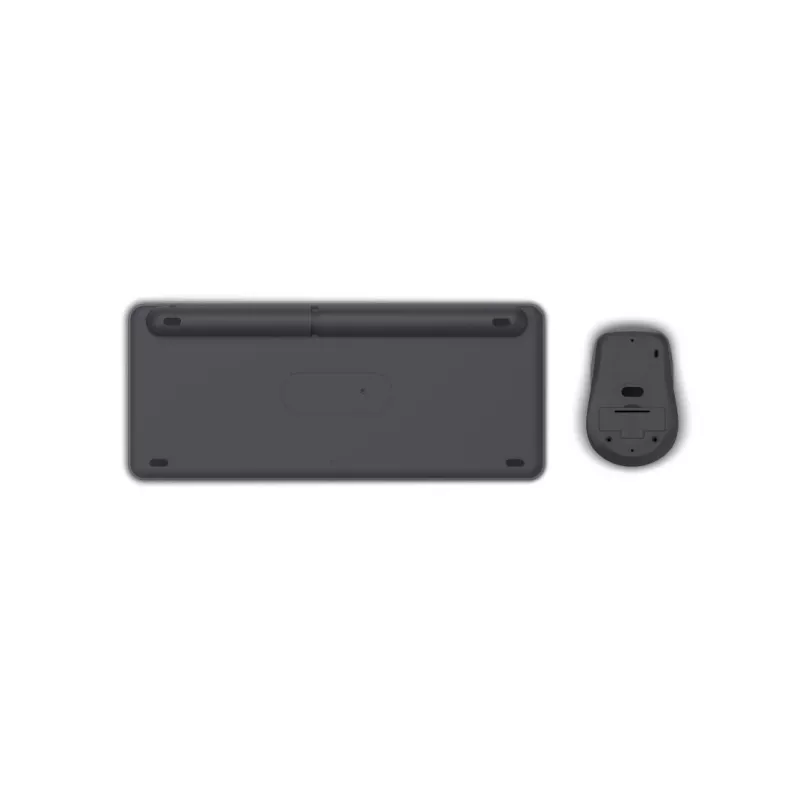 Hama WKM-500 belaidis klaviatūros ir pelės rinkinys, RF + Bluetooth, QWERTZ, juoda