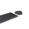 Hama WKM-500 belaidis klaviatūros ir pelės rinkinys, RF + Bluetooth, QWERTZ, juoda