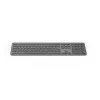 Hama WK-550 klaviatūra Namai/Biuras RF belaidė + Bluetooth QWERTZ vokiška Juoda, Tamsiai pilka