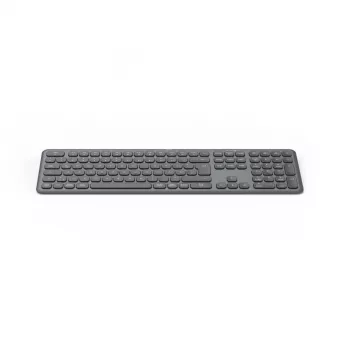 Hama WK-550 klaviatūra Namai/Biuras RF belaidė + Bluetooth QWERTZ vokiška Juoda, Tamsiai pilka