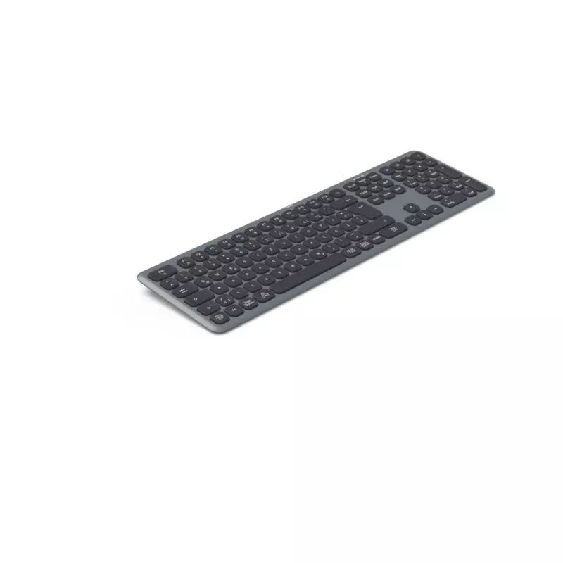 Hama WK-550 klaviatūra Namai/Biuras RF belaidė + Bluetooth QWERTZ vokiška Juoda, Tamsiai pilka