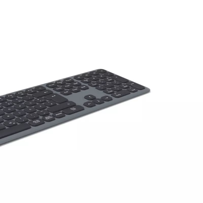 Hama WK-550 klaviatūra Namai/Biuras RF belaidė + Bluetooth QWERTZ vokiška Juoda, Tamsiai pilka