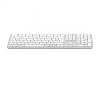 Hama WK-550 klaviatūra Home/Office RF Wireless + Bluetooth QWERTZ vokiška pilka, balta