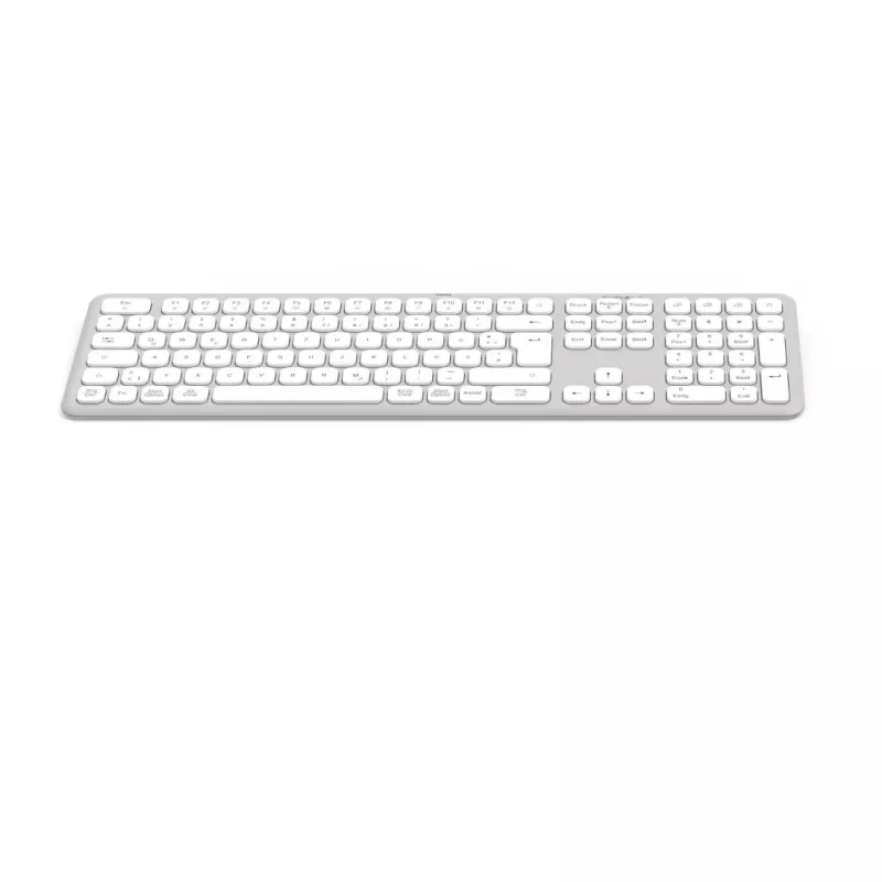 Hama WK-550 klaviatūra Home/Office RF Wireless + Bluetooth QWERTZ vokiška pilka, balta