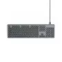 Hama CK-400 klaviatūra biurui USB QWERTZ vokiška juoda, tamsiai pilka