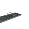 Hama CK-400 klaviatūra biurui USB QWERTZ vokiška juoda, tamsiai pilka