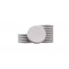Magnetai stiklinei lentai Legamaster šiltai pilki, metaliniai, 30×7 mm, pakuotė po 5 vnt.