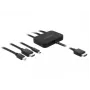 Laido adapteris DeLOCK 85830 HDMI Type A HDMI Mini DisplayPort USB Type-C juodas