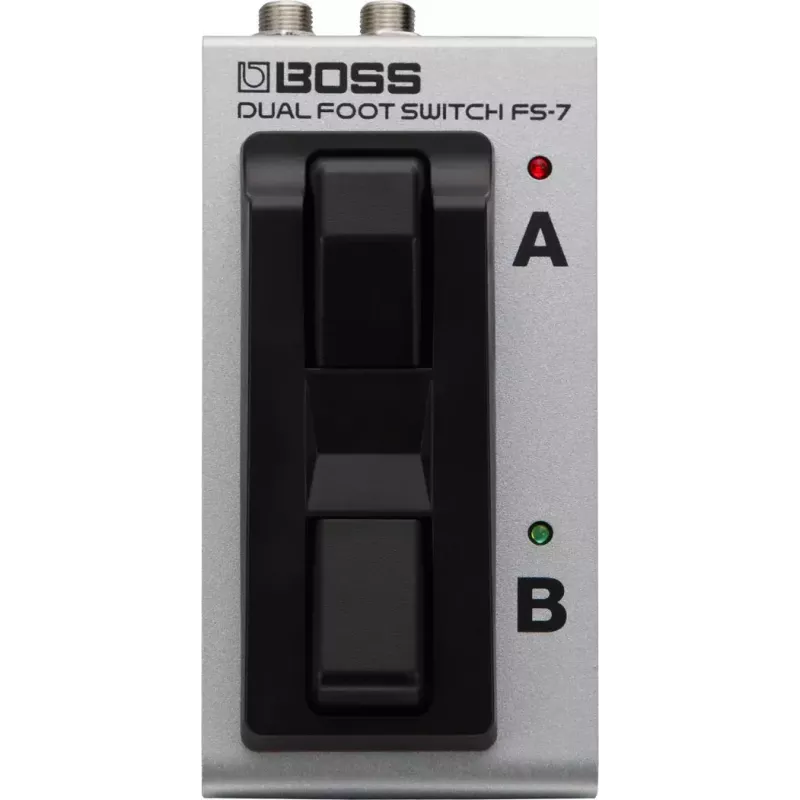 BOSS FS-7 dvigubas kojinis jungiklis, juodas/sidabrinis