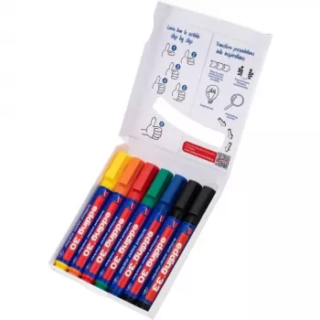 Permanentinis markeris Edding Colourful Flipchart Kit Assorted 7 vnt