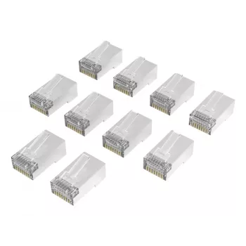 Hama 00300028 tinklo kabelis, sidabrinis, permatomas, Cat6a