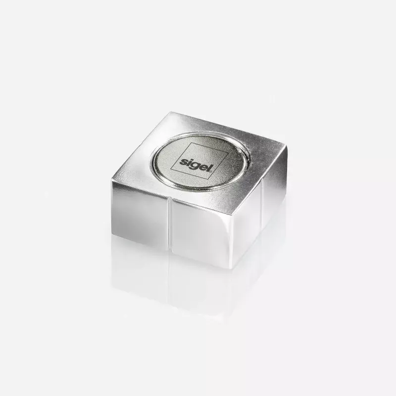Neodimio magnetas Craft Magnet Square Sigel BA705 sidabrinis 20x20x10mm (4 vnt.)