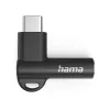 Hama 00201701 lizdų keitiklis USB-C į 3,5 mm, juodas