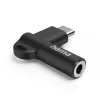 Hama 00201701 lizdų keitiklis USB-C į 3,5 mm, juodas