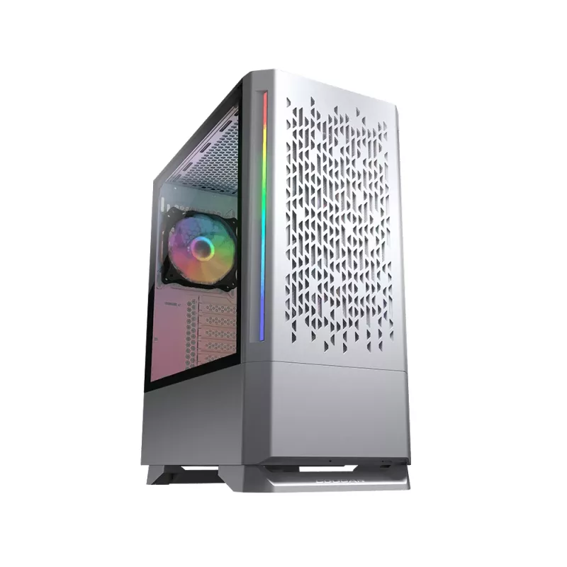 Kompiuterio korpusas COUGAR MX430 Air RGB White Midi Tower
