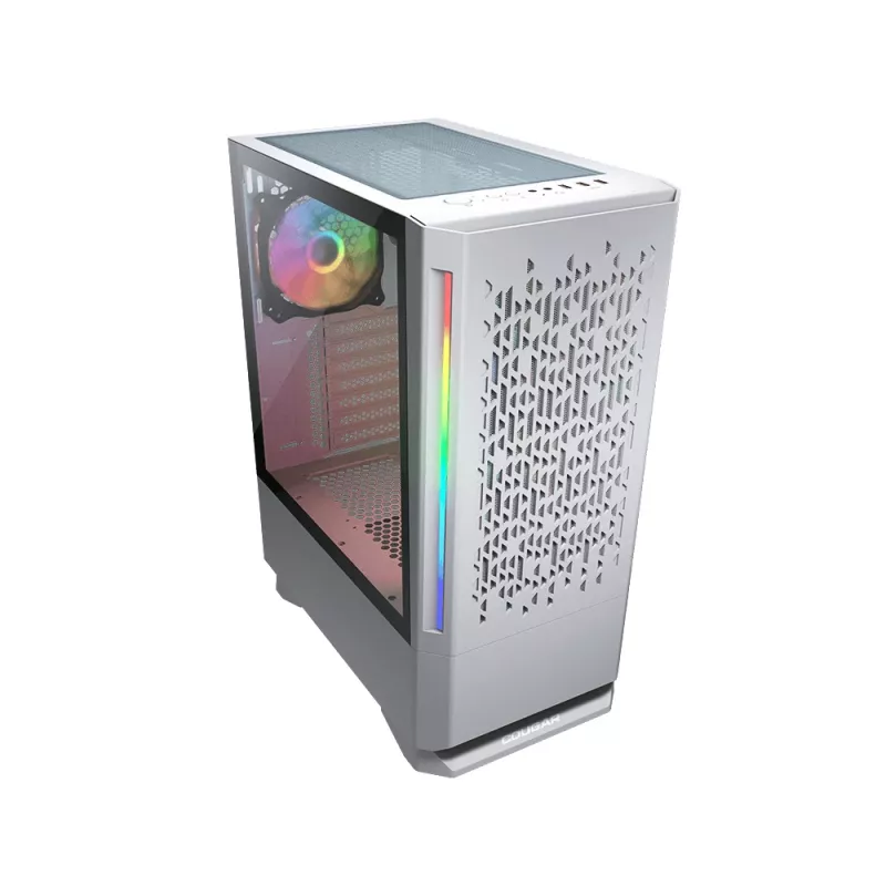 Kompiuterio korpusas COUGAR MX430 Air RGB White Midi Tower