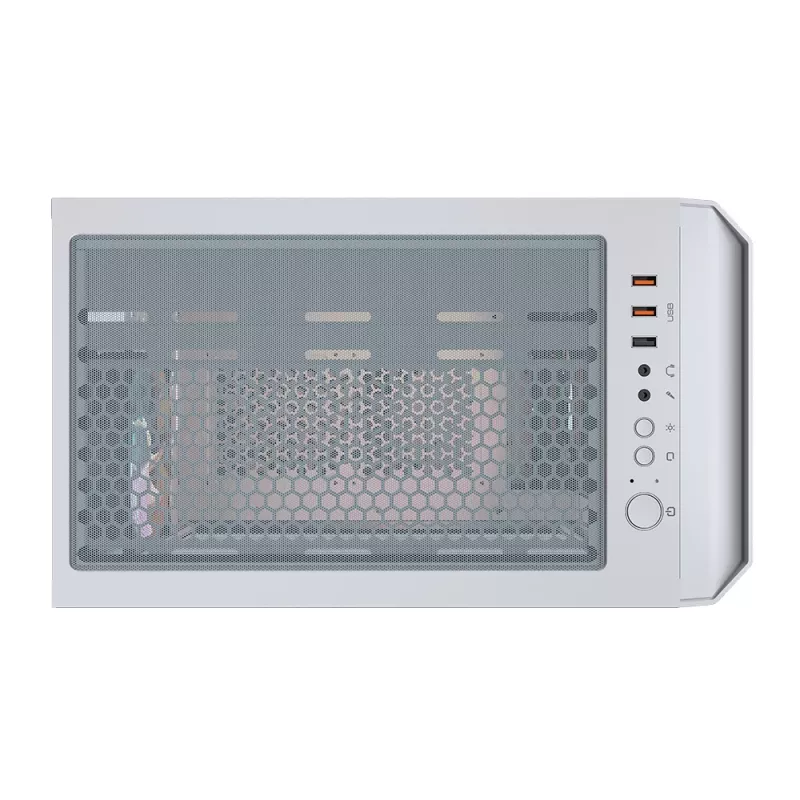 Kompiuterio korpusas COUGAR MX430 Air RGB White Midi Tower