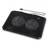 Aušinimo stovas nešiojamam kompiuteriui Hama Black Metal 39.6 cm (15.6 col.)
