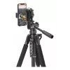 Hama Action Smart 165 3D trikojis išmaniajam telefonui / skaitmeniniam fotoaparatui, 3 kojos, juodas