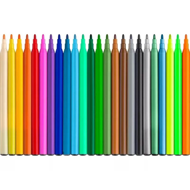 Flomasteriai Faber-Castell 554222 Įvairiaspalviai 24 vnt.