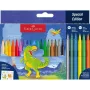 Flomasteriai Faber-Castell 554222 Įvairiaspalviai 24 vnt.