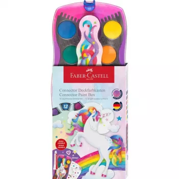 Akriliniai dažai Faber-Castell 125035 Multi spalvų rinkinys vaikams ir suaugusiems