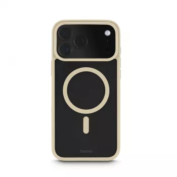Dėklas Hama Frame Protect iPhone 17 Pro Max 17,5 cm (6,9 inch) smėlio, permatomas