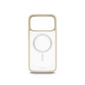 Dėklas Hama Frame Protect iPhone 17 Pro Max 17,5 cm (6,9 inch) smėlio, permatomas
