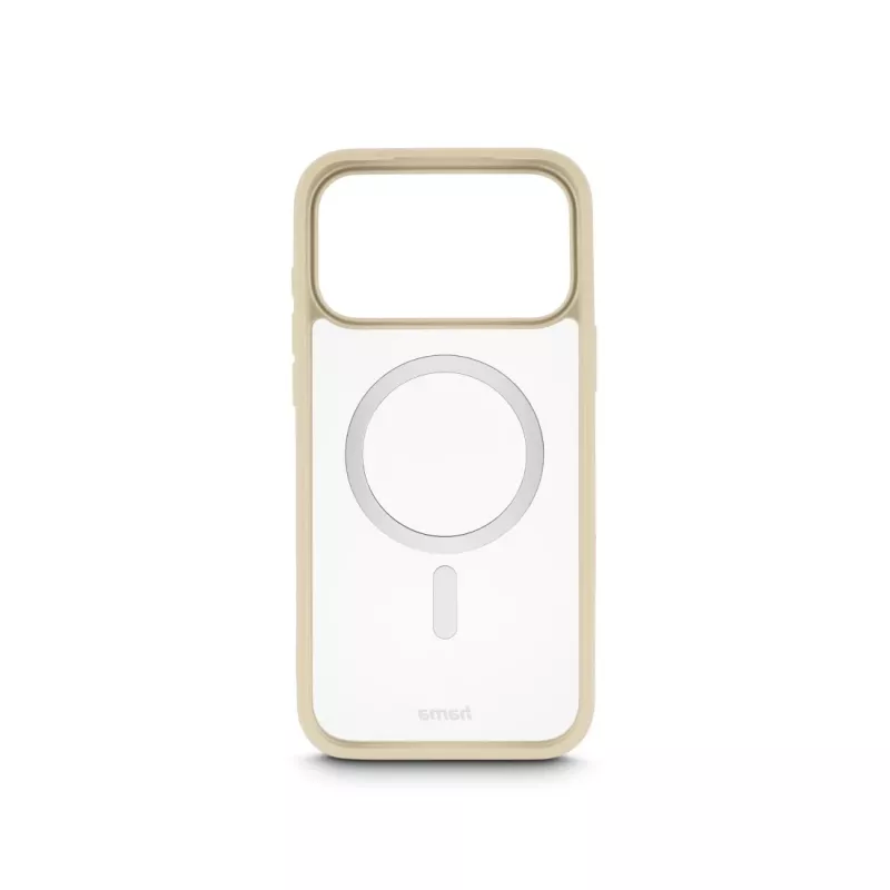 Dėklas Hama Frame Protect iPhone 17 Pro Max 17,5 cm (6,9 inch) smėlio, permatomas