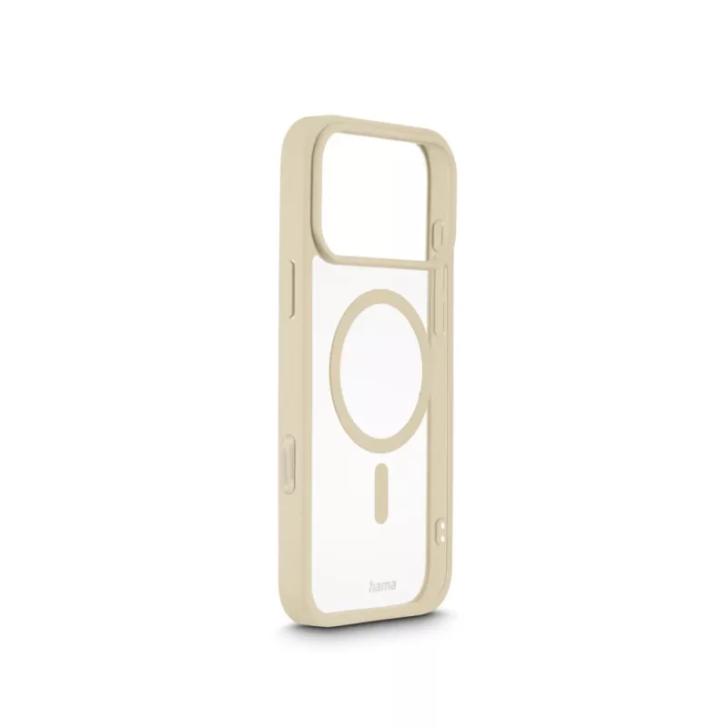 Dėklas Hama Frame Protect iPhone 17 Pro Max 17,5 cm (6,9 inch) smėlio, permatomas